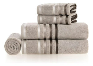 Jogo De Banho 5 Lumina Lunar/greige Karsten Cor U Lisa